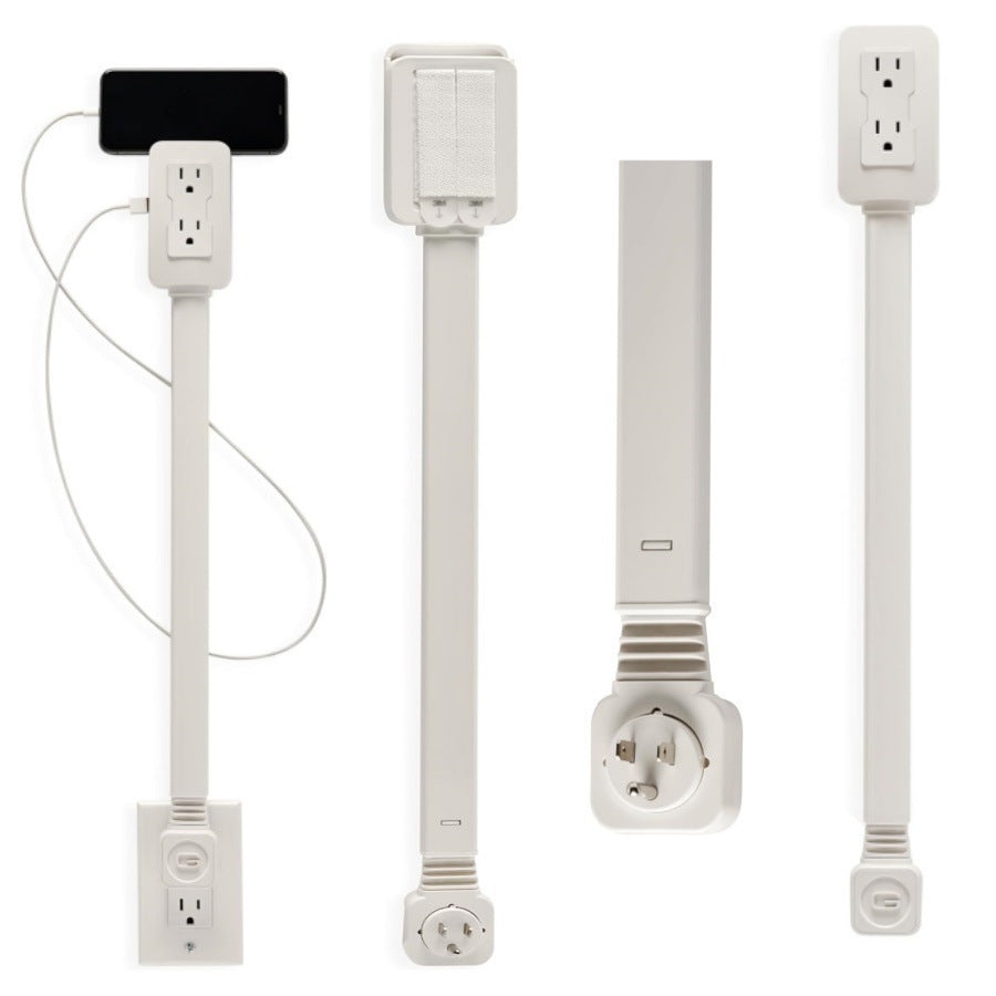 New Product Electrical Outlet Extender Power Socket Sofa Bedside Rotating Extender