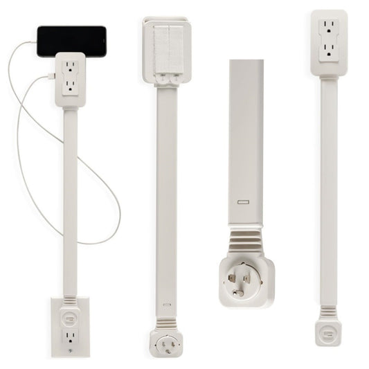 New Product Electrical Outlet Extender Power Socket Sofa Bedside Rotating Extender